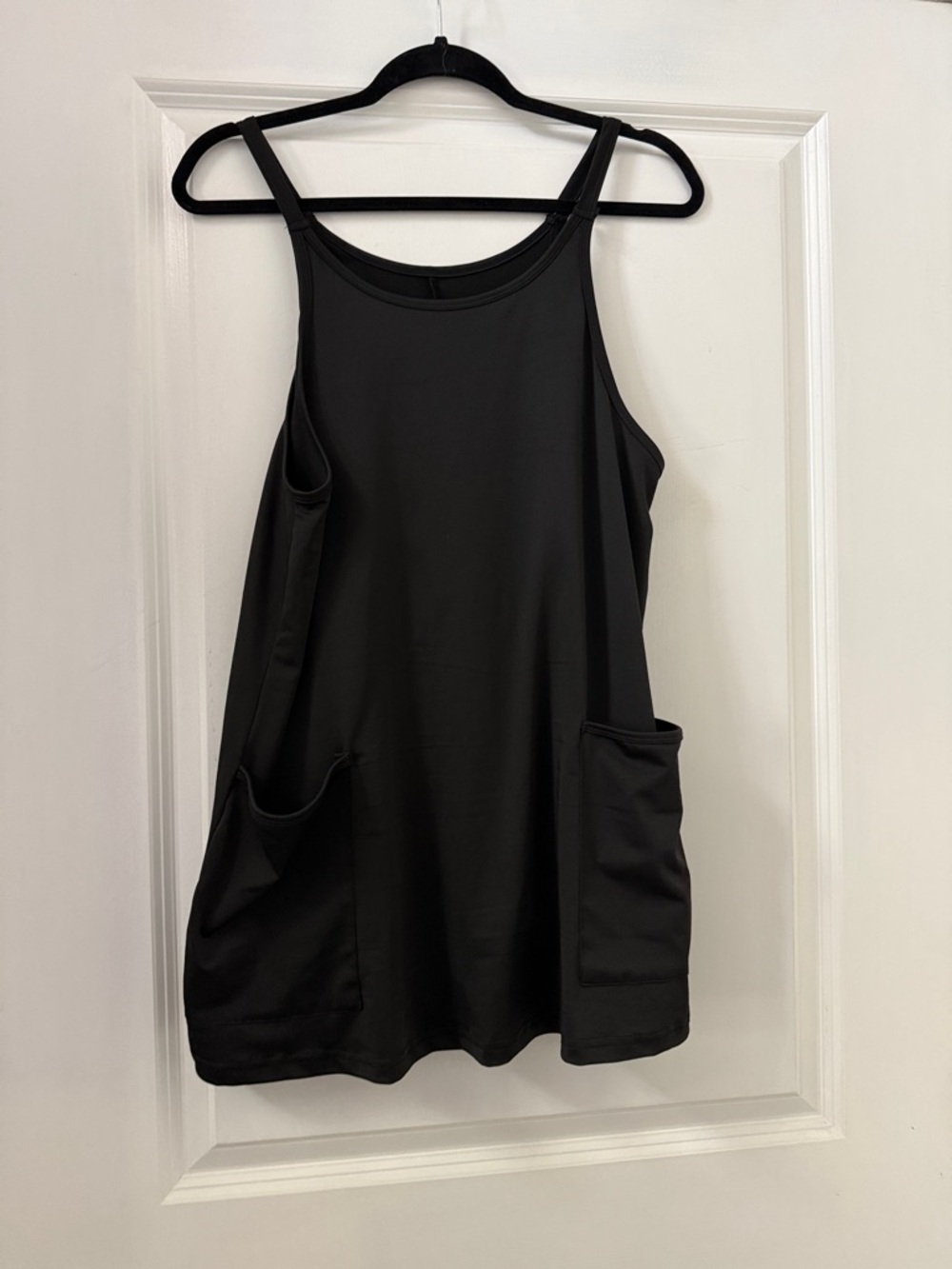 SHEIN Curve Black Athletic Dress